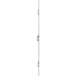 Serrure  encastrer multipoints 3 points nf qc trimax  2x2 pnes ronds, hauteur 2250mm, sans gches ...