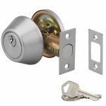 Thirard ? serrure multipoint en applique � bouton ? axe r�glable 60 / 70mm ? 3 cl�s en acier nickel� ...