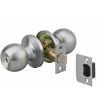Thirard - serrure horizontale tubulaire en applique � condamnation pour salle de bain et toilette, axe ...
