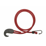 Tendeur en caoutchouc  crochets, 8mmx1m, rouge - thirard
