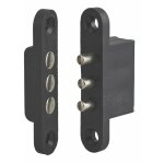 Transmetteur de courant, 3 plots, 24v 2a, noir - thirard