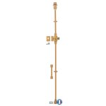 Thirard ? verrou double entr�e mirage 6 pour porte d'entr�e ? cylindre laiton 45mm ? tringles en acier ...
