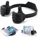 Thumbs up support telephone bureau, universel flexible porte telephone bureau, t�l�phone portable support ...