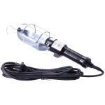 Tibelec - baladeuse filaire e27 livr�e sans ampoule, 60w max, c�ble long. 5m, crochet