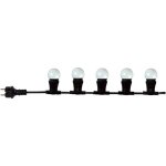 Tibelec guirlande extrieure 10 ampoules b22 blanc chaud 500 lumens pro 10m tibelec