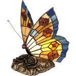 Elstead - tiffany animal lamps lampe tiffany papillon, bronze architectural, g9