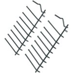 Lot de 2 supports assiettes rabattables panier infrieur pour lave - vaisselle bosch, siemens - 00645101 ...