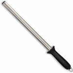 Aiguiseur  couteaux diamant - bton  aiguiser affiloir - fusil en acier diamant - afftage cuisine ...