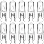 Tinor - ampoule halogene g9 28w 230v, 370lm 2700k blanc chaud dimmable, g9 ampoules capsule, pour lustres, ...