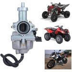 Tinor - carburateur de moto, alliage d'aluminium pz26 carburateur 26mm / 1in adapt pour 125cc 140cc ...
