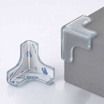Protection coin de table, 20pcs protecteurs de coin transparent, protections d'angles, anti - chocs protege ...