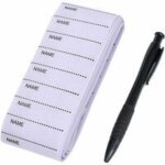 Tiquettes de v�tements tiss�s 200 feuilles rubans de nom etiquettes etiquette personnalis�e � fixer au ...
