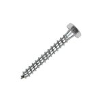 Tire fond acier zingu, 8 x 80 mm, 25 pices