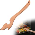 Tire - gril de four ustensile de cuisine � long manche en bois, outil b�ton pour four pour �viter les ...
