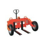Tire palette maneul avec roues tout terrain - chantier et usage ext�rieur - fourches 1277x860mm - capacit� ...