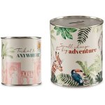 Tirelire en mtal 10x11, 5