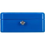 Tirelire m�tallique verrouillable avec cl� et porte monnaie rigide en acier pour �conomies et rangement ...