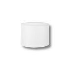 Tissu abat - jour blanc pour lampe de table 20cm bahati