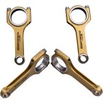 Titanizing pleuel bielas h - beam bielles + bolts pour audi s3 a3 a4 a6 tt 1. 8t