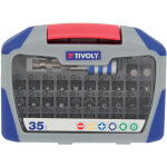 Coffret 35 pcs embouts de vissage standard - tivoly Coffret 35 pcs embouts de vissage standard - tivoly