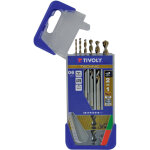 Tivoly - coffret 6 forets 2en1 bois metal hss  2  8mm