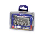 Tivoly - coffret 6 forets taraudeur fraiseur combin
