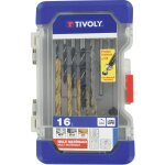 Coffret ranger 16 pi�ces - sp�cial per�age m�taux / b�ton / bois - tivoly