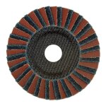 Tivoly - disque lamelles combin�es ? �125mm ? grain corindon : 120 ? excellente finition ? pour pon�age ...