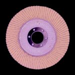 Tivoly - disque lamelles zirconium ? �115mm ? grain corindon : 36 ? longue dur�e de vie ? pour d�capage ...