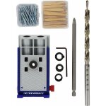 Tivoly - kit 68pcs assemblage invisible, avec guide angle 15, foret tag 9, 5x200mm, embout de vissage ...