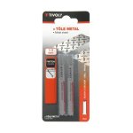 Lames tivoly xt505320043 chapa metal 75mm 2 pi�ces