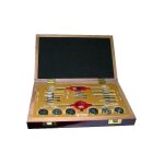 Tivoly - mallette 20 pi�ces tarauds - fili�res - tourne � gauche - porte - fili�re mft20