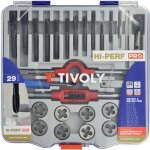 Mallette pro 29 pices ? 12 tarauds hss m3  m12 & mf8  mf12 ? 12 filires hss m3  m12 & mf8  mf12 ...
