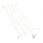 Toboli - extension pour barri�re de s�curit� blanche 30cm rallonge de grille de protection enfichable ...
