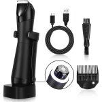 Aougo ? tondeuse corps homme 2 en 1 ? ipx7 �tanche ? lames c�ramique anti - coupure ? sabot r�glable ...