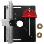 Tonysa able d�fonceuse plaque aluminium costume, table fraisage insert avec support de torsion coud�, ...