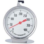 Tonysa thermom�tre de four � cadran debout, jauges de temp�rature en acier inoxydable 0 - 400 � c, thermom�tre ...