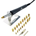 Toolcraft - kit pyrogravure 24 pcs md - 30wbpp 30 w + 220  + 580 c 192729