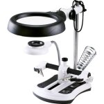 Toolcraft - lampe loupe led to - 7427316 grossissement: 2. 5 x, 5 x, 6 x, 10 x