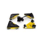 Transporteur de meubles - renforc - charge max. 100 kg - 23 x 17 x 5, 2 cm - 4 pcs
