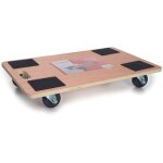 Toolland ? plateau roulant 650 x 400 mm ? charge max 400 kg ? surface contreplaqu�e antid�rapante ? roues ...