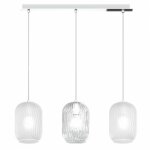 Top - light - lustre moderne top light tender 1181 cr s3 r bt e27 led suspension en verre
