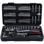 Top promo offre speciale coffret 130 cles a douilles et embouts cliquet de 1 / 4