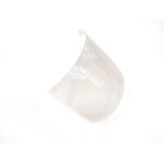 Visire de protection du visage - visire de rechange - ecran pet - pet g incolore et antibue - taille ...