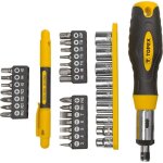 Topex - 34 embouts de tournevis avec support - coffret professionnel
