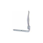 Arrt feuille de laurier  vis tirefond zingu blanc