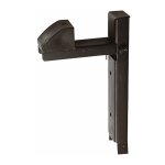 Arret portail reglable noir