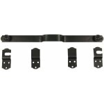 Barre scurit  bouton 120cm noir