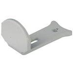 Bute d espagnolette  visser en pvc finition blanc pour volets aluminium et pvc torbel