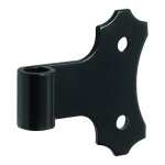 Torbel - gond aluminium  fixation tableau 125mm 61pat2j